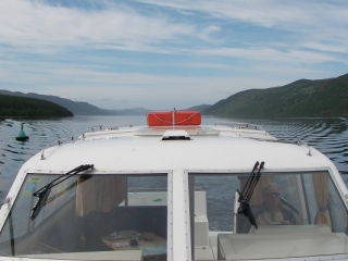 Cruising Loch Ness
