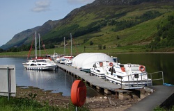 West Highland Sailing pontoon