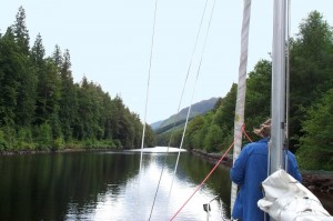 Approaching Laggan