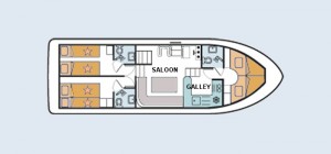 Crusader - accommodation layout