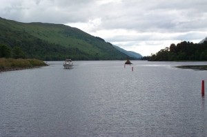 Leaving Loch Oich
