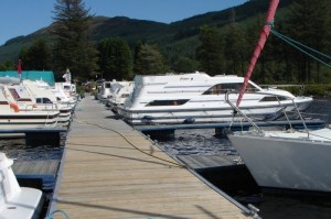 On the WHS pontoons