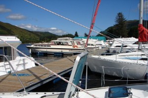 On the WHS pontoons